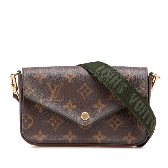 Pre-Loved Louis Vuitton Monogram Felicie Strap And Go - Picture 1 of 10